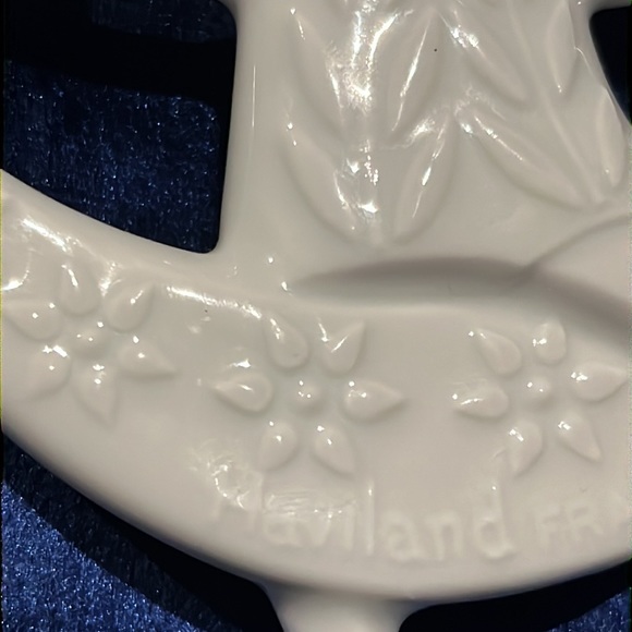 1975 Haviland Christmas ornament France "Sparkling Angel" Discontinued - Picture 9 of 11